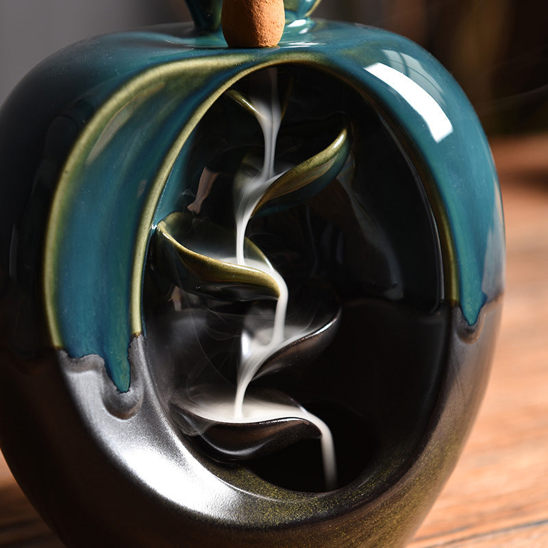 Ceramic Backflow Incense Burner