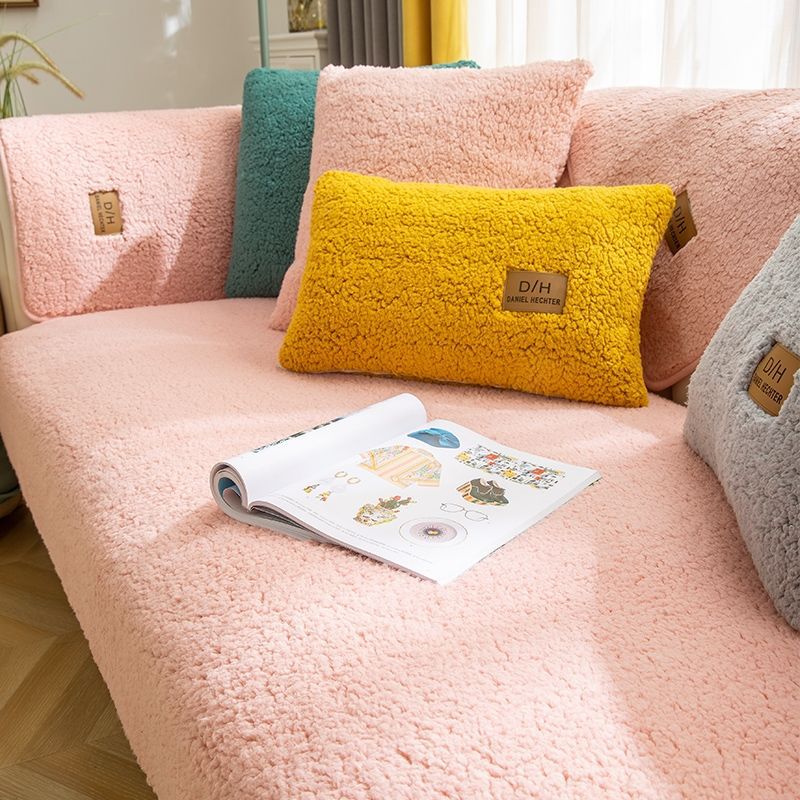 Nordic Plush Sofa Cushion cover