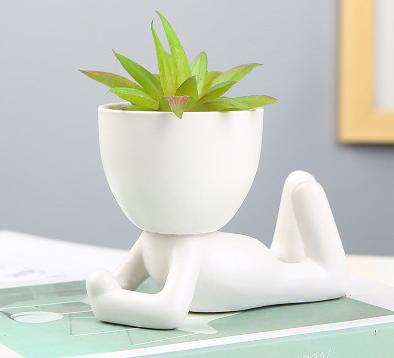 Mini Ceramic Plant Pot