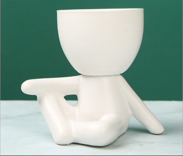 Mini Ceramic Plant Pot