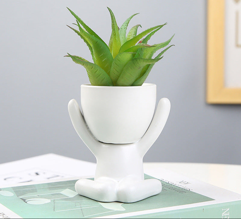 Mini Ceramic Plant Pot
