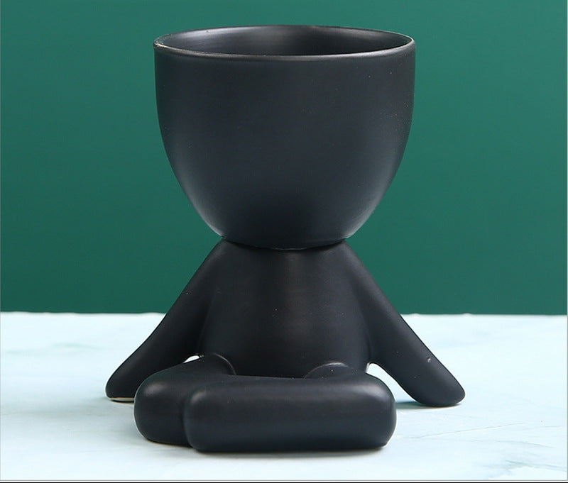 Mini Ceramic Plant Pot