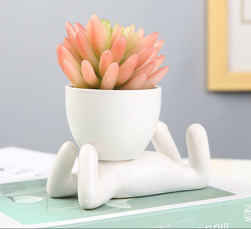 Mini Ceramic Plant Pot