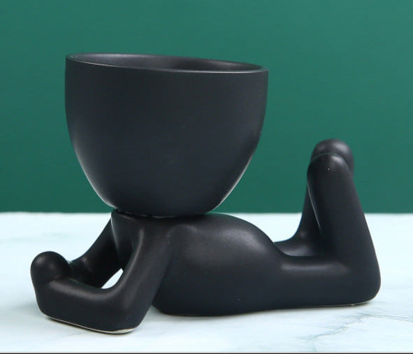 Mini Ceramic Plant Pot