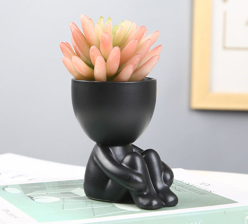 Mini Ceramic Plant Pot