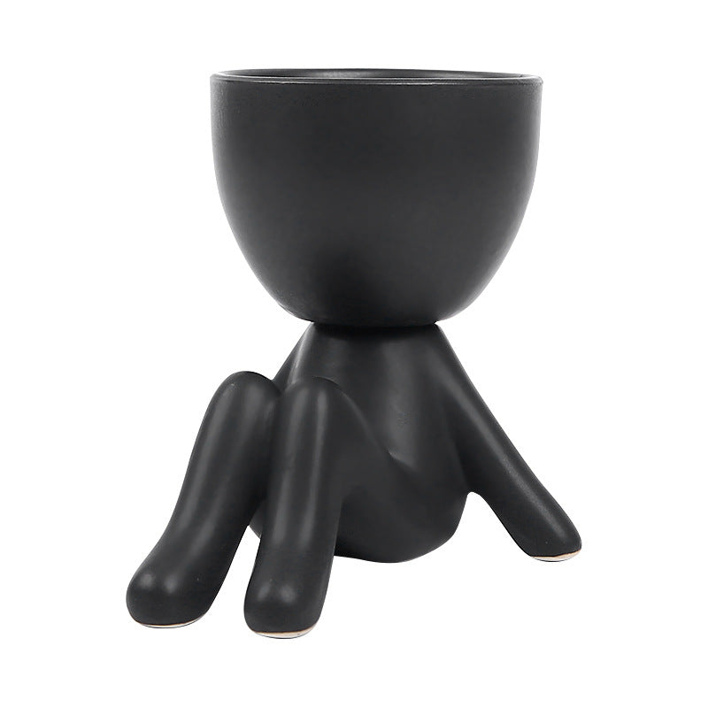 Mini Ceramic Plant Pot