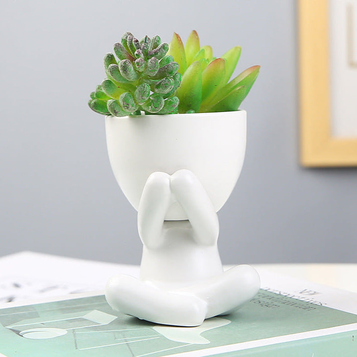 Mini Ceramic Plant Pot