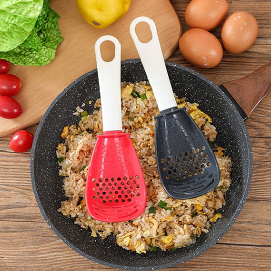 Multi-functional cooking spoon