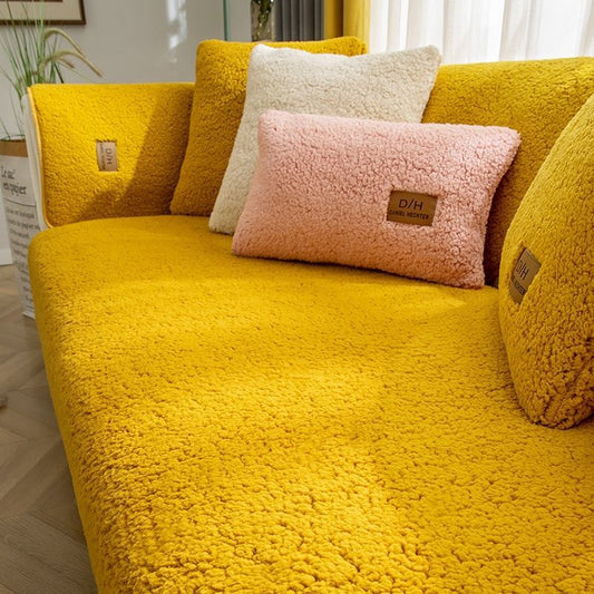 Nordic Plush Sofa Cushion cover