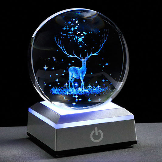 Magic Scene LED Snow Globe