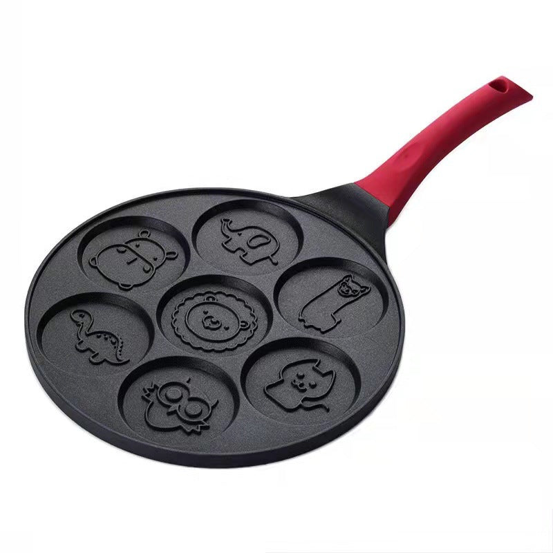 7-Hole Cartoon Pancake & Omelette Pan