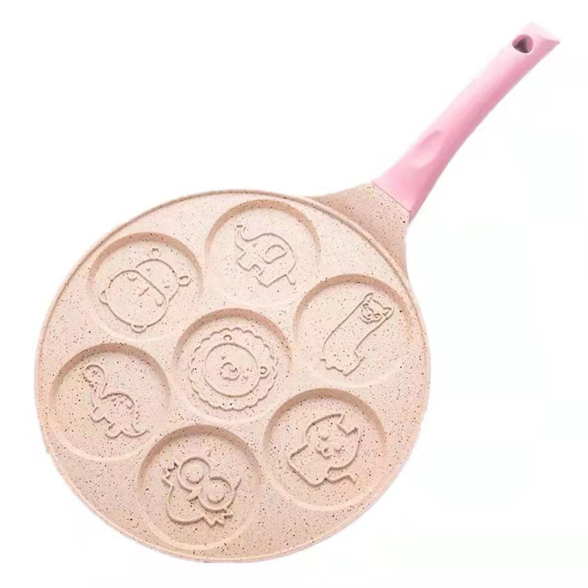 7-Hole Cartoon Pancake & Omelette Pan
