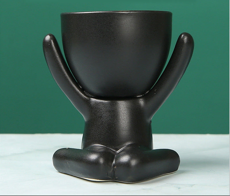 Mini Ceramic Plant Pot