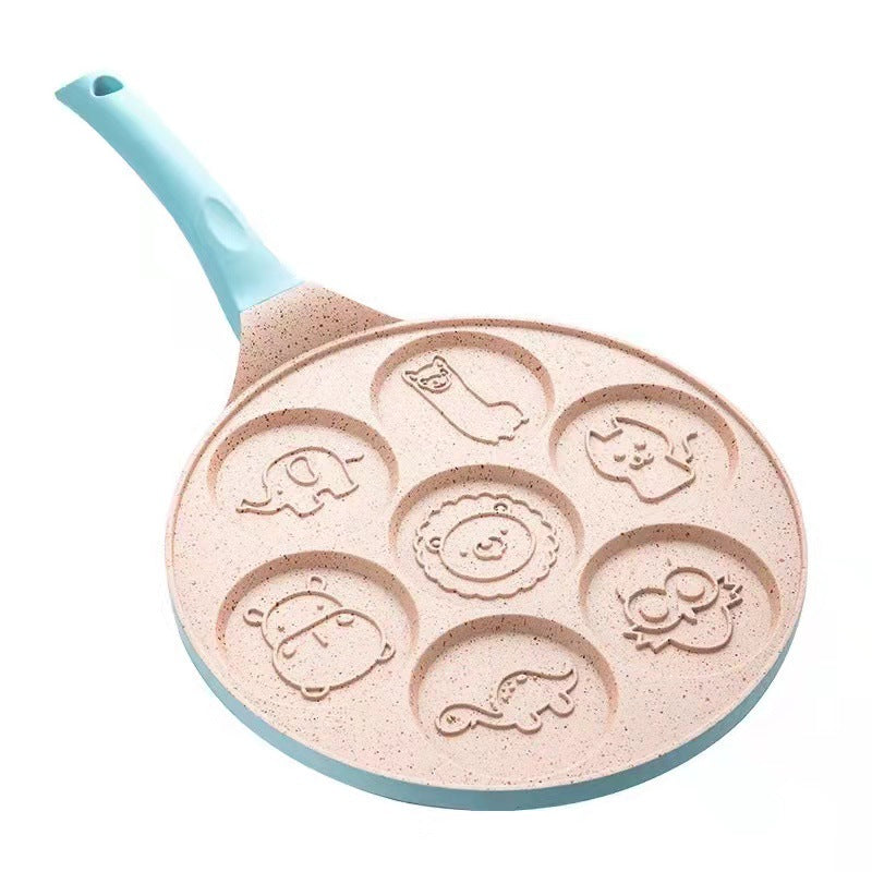 7-Hole Cartoon Pancake & Omelette Pan