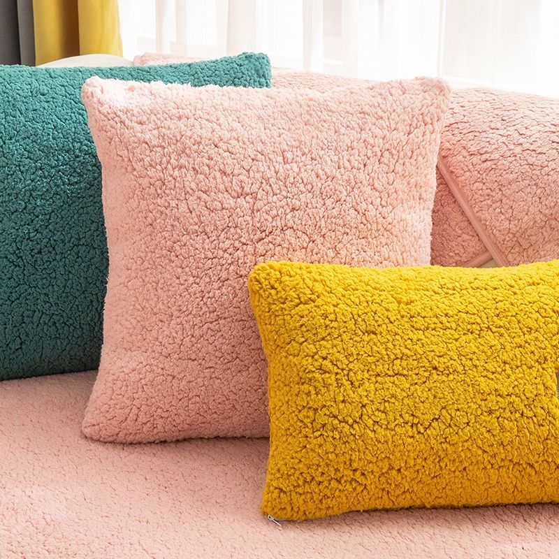 Nordic Plush Sofa Cushion cover